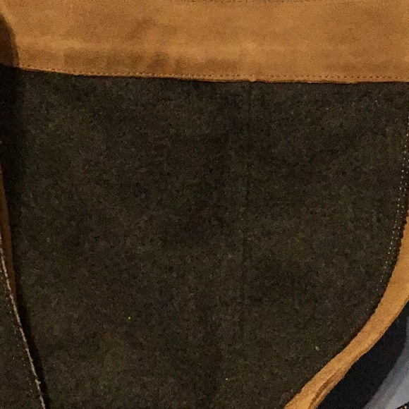 H&M knee high lace up real Suede Tan Boots - Picture 11 of 11